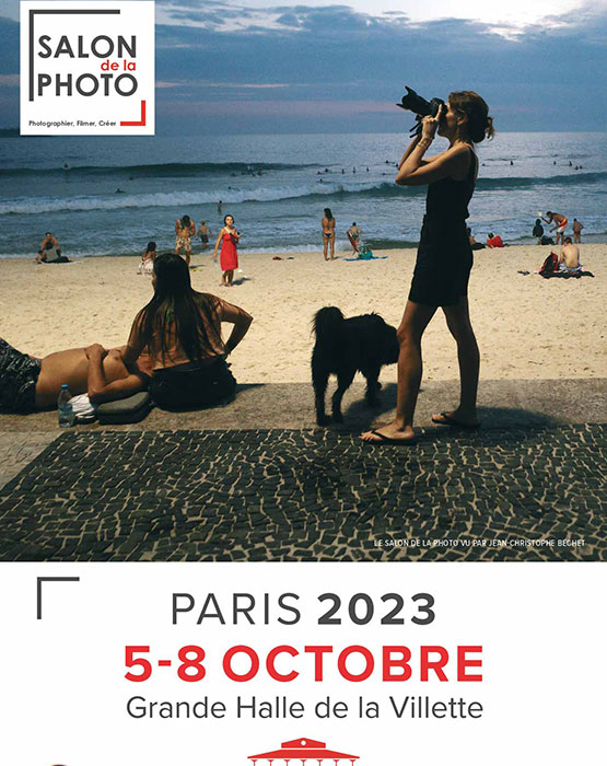 Affiche de l'édition 2023 du Salon de la Photo à Paris 