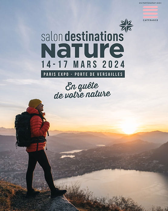 Affiche tourisme Destinations Nature 2024